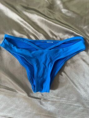 Bright Blue Bikini Bottoms